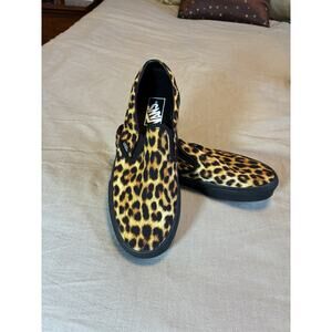 Customs Leopard Slip-On Platform
